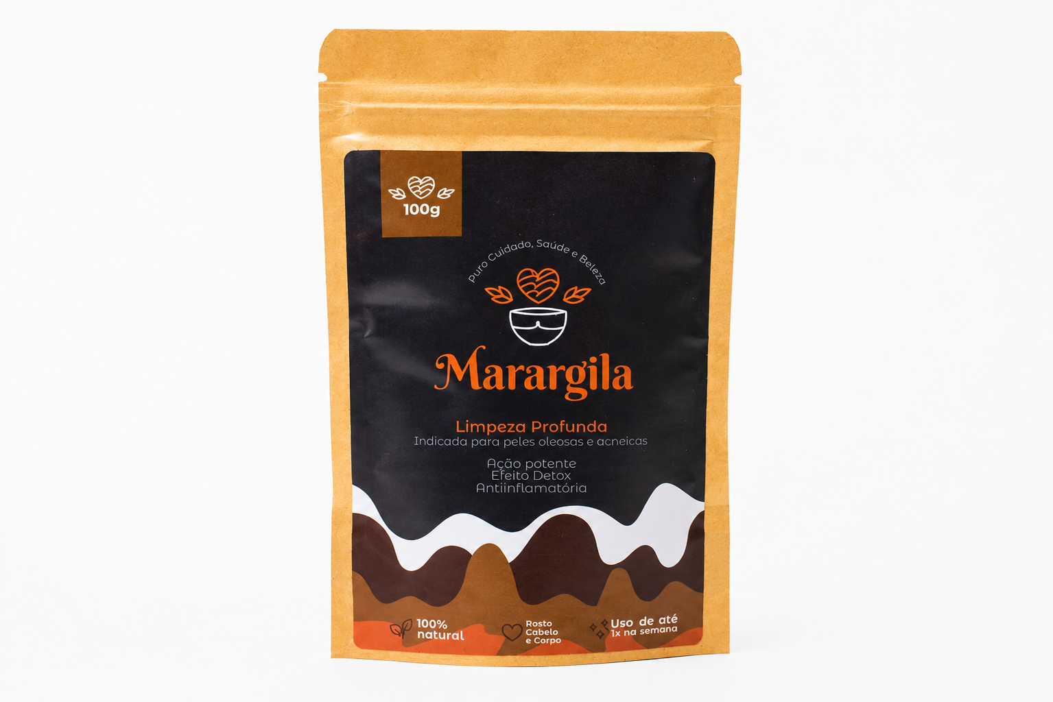 Argila Preta — Limpeza Profunda